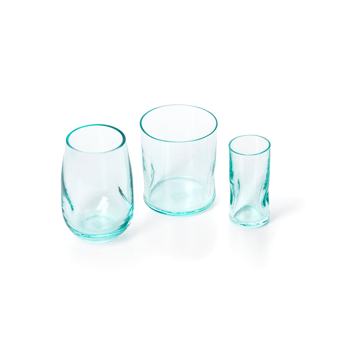 Bazar Bizar Glas On Rocks Naturel Ø8 x H9 cm