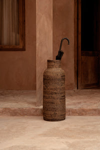 Bazar Bizar Rotan Parapluhouder Colonial Naturel/Bruin Ø24 x H67 cm