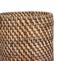 Bazar Bizar Rotan Bestekhouder Colonial Naturel/Bruin Ø11 x H17 cm