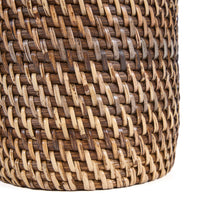 Bazar Bizar Rotan Bestekhouder Colonial Naturel/Bruin Ø11 x H17 cm