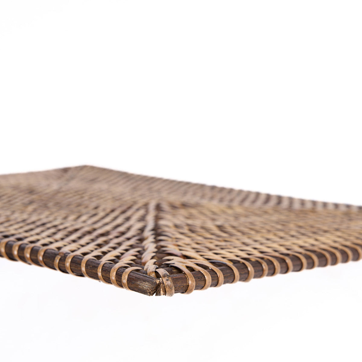 Bazar Bizar Rotan Placemat Colonial Rectangular Naturel/Bruin 40 x 30 cm