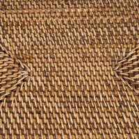 Bazar Bizar Rotan Placemat Colonial Rectangular Naturel/Bruin 40 x 30 cm