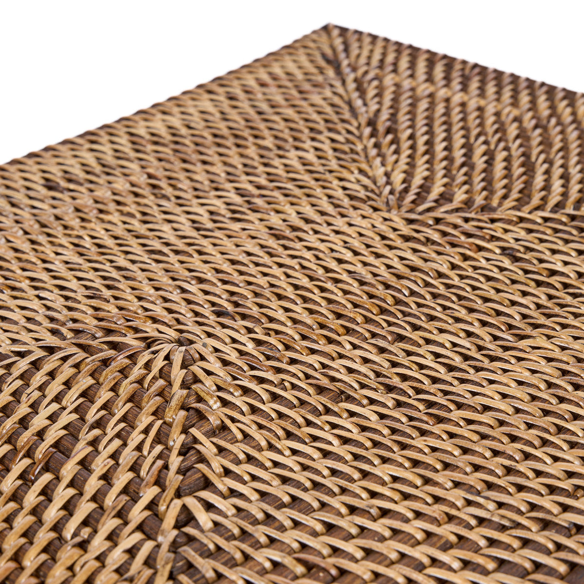 Bazar Bizar Rotan Placemat Colonial Rectangular Naturel/Bruin 40 x 30 cm
