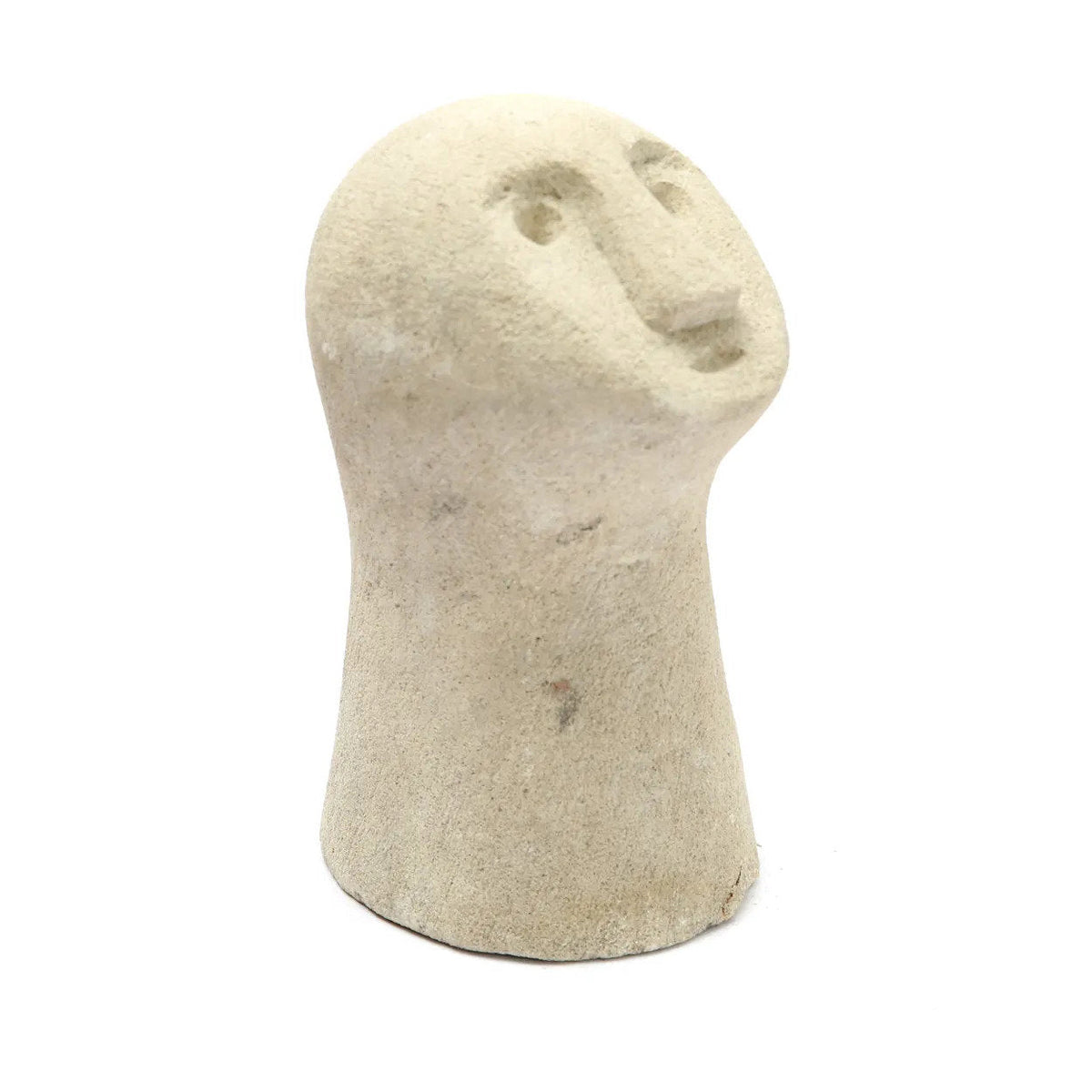 Bazar Bizar Zandstenen Sculptuur Sumba Naturel 8 x 8 x 17 cm