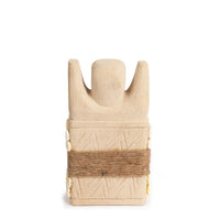 Bazar Bizar Zandstenen Sculptuur Sumba Naturel 9 x 5 x 17 cm