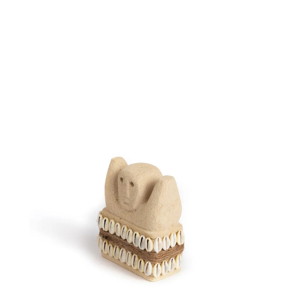 Bazar Bizar Zandstenen Sculptuur Sumba Naturel 9 x 4 x 10 cm