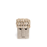 Bazar Bizar Zandstenen Sculptuur Sumba Grijs 7 x 5 x 11 cm