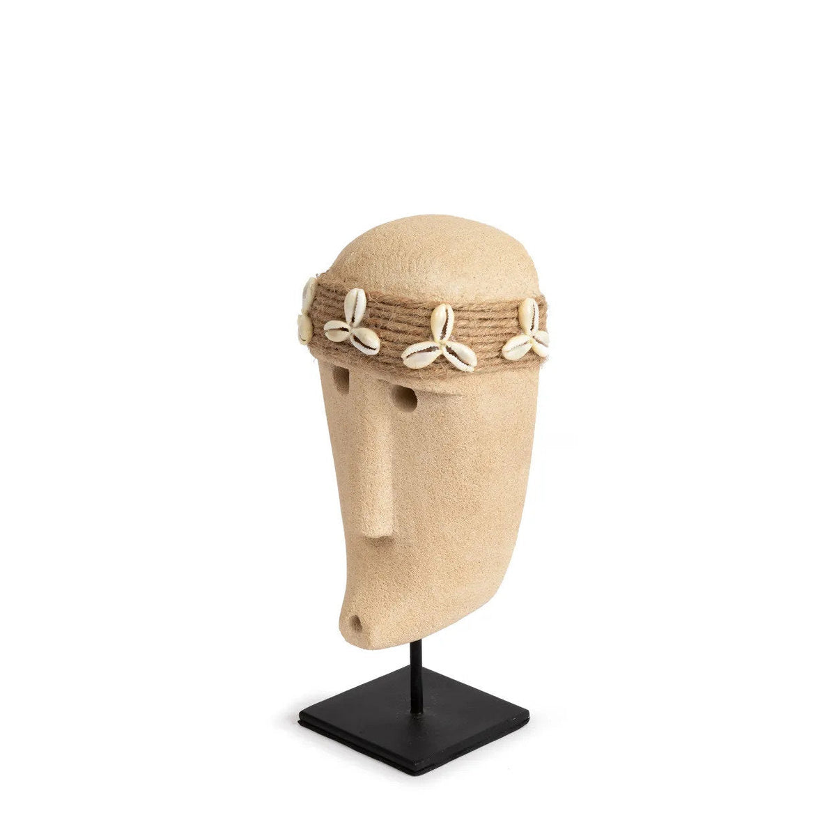 Bazar Bizar Zandstenen Sculptuur Sumba Naturel 6 x 5 x 19 cm