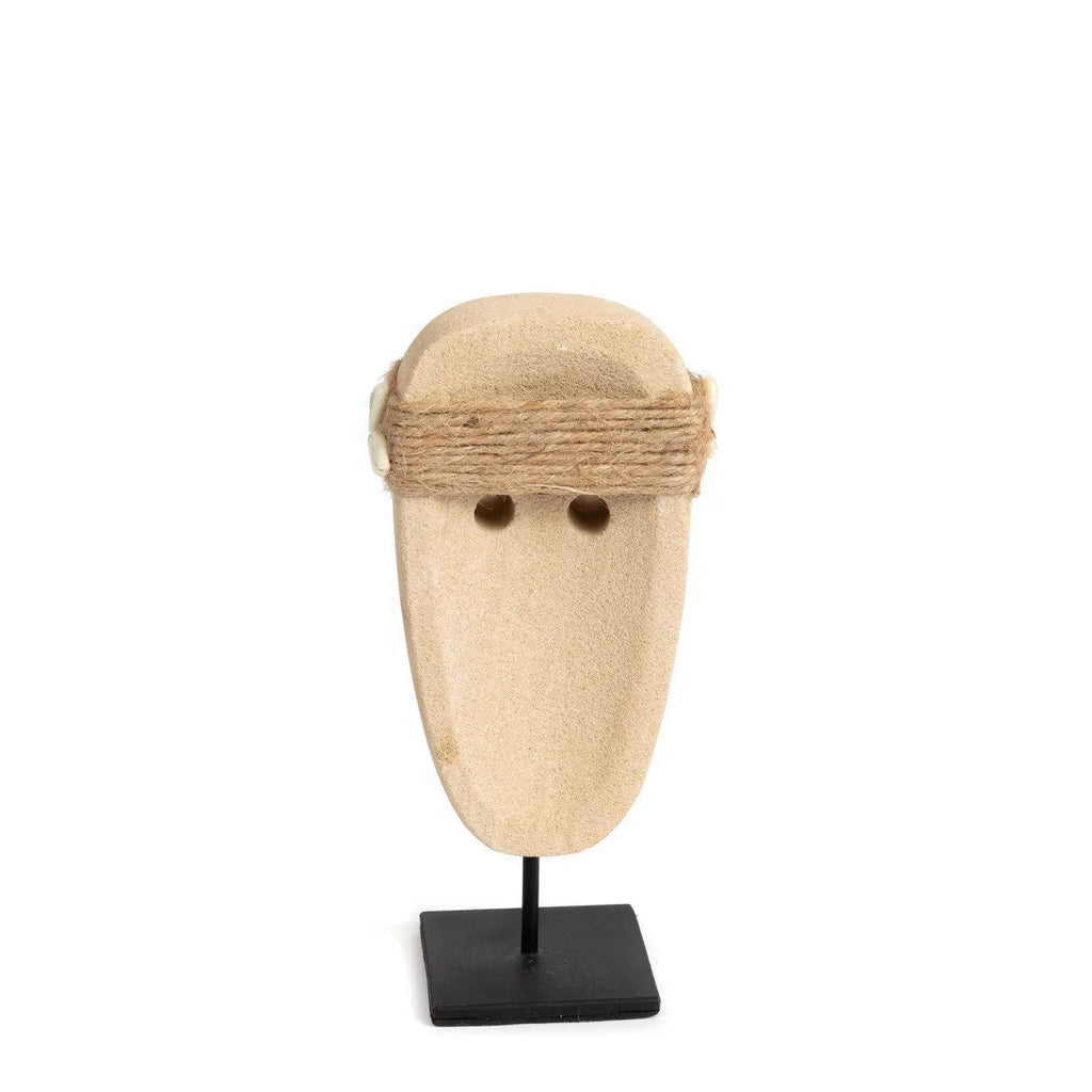 Bazar Bizar Zandstenen Sculptuur Sumba Naturel 6 x 5 x 19 cm
