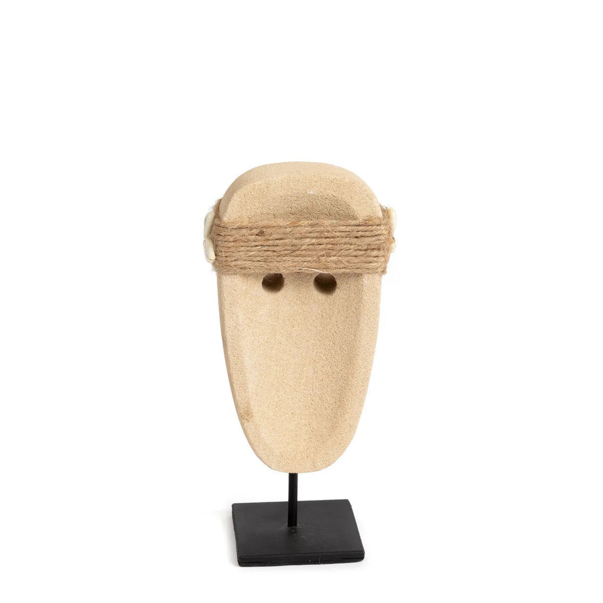 Bazar Bizar Zandstenen Sculptuur Sumba Naturel 6 x 5 x 19 cm