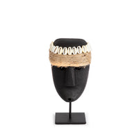 Bazar Bizar Zandstenen Sculptuur Sumba Zwart 7 x 5 x 16 cm