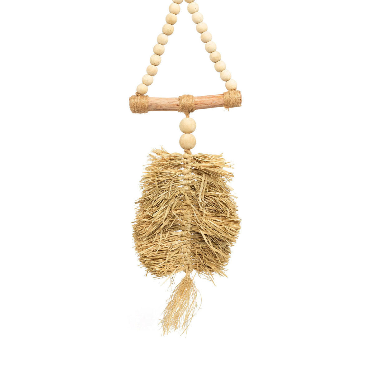 Bazar Bizar Houten Wanddecoratie Triangle Zwart/Bruin 60 x 2 cm