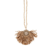 Bazar Bizar Raffia Wanddecoratie Tajoe Naturel 39 x 73 cm