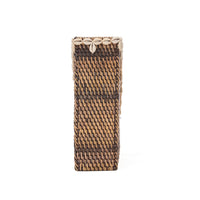 Bazar Bizar Porte-revues En Rotin Shell Naturel/Brun 12 x 27 x 30 cm