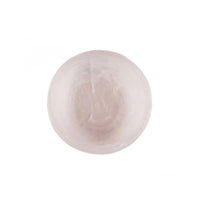 Bazar Bizar Kunsthars Schaal Organic Bowl Roze/Wit 16 x 14 x 4 cm