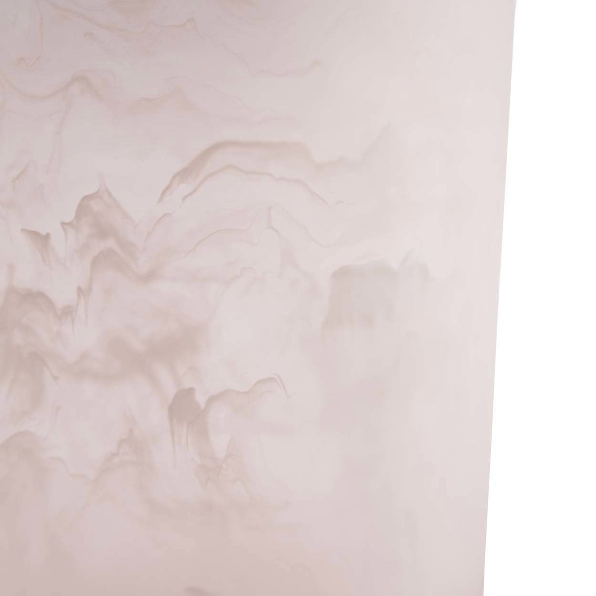 Bazar Bizar Kunsthars Ijsemmer Roze/Wit Ø23 x H23,5 cm