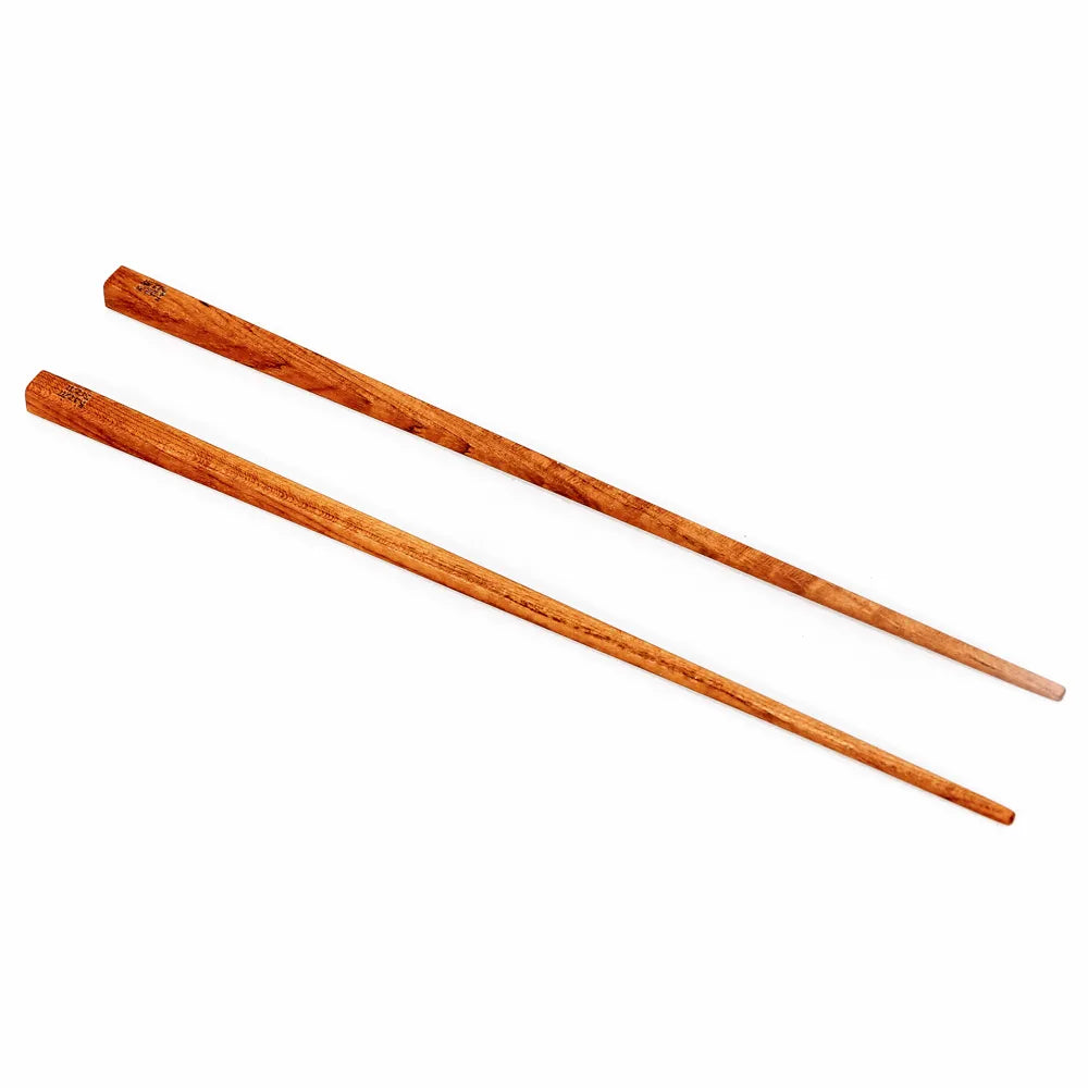 Bazar Bizar Teakhouten Eetstokjes Teak Root Naturel L23 cm