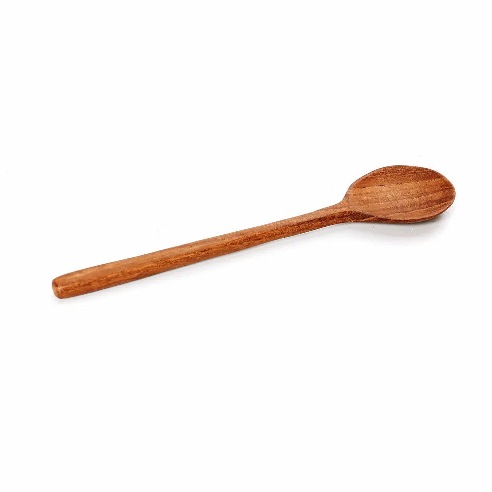 Bazar Bizar Teakhouten Roerlepel Teak Root Naturel L19 cm