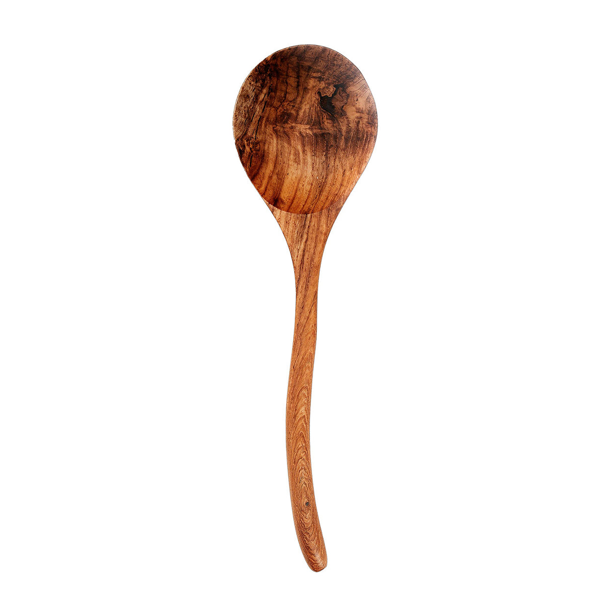 Bazar Bizar Teakhouten Roerlepel Teak Root Naturel L30 cm