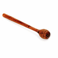 Bazar Bizar Teakhouten Honinglepel Teak Root Naturel L19 cm