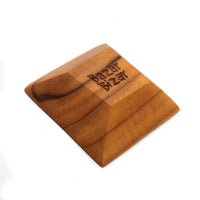 Bazar Bizar Teakhouten Dienblad Teak Root Salt Tray Naturel 6 x 6 cm