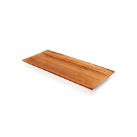 Bazar Bizar Teakhouten Schaal Teak Root Sushi Plate Naturel 26 x 12 cm