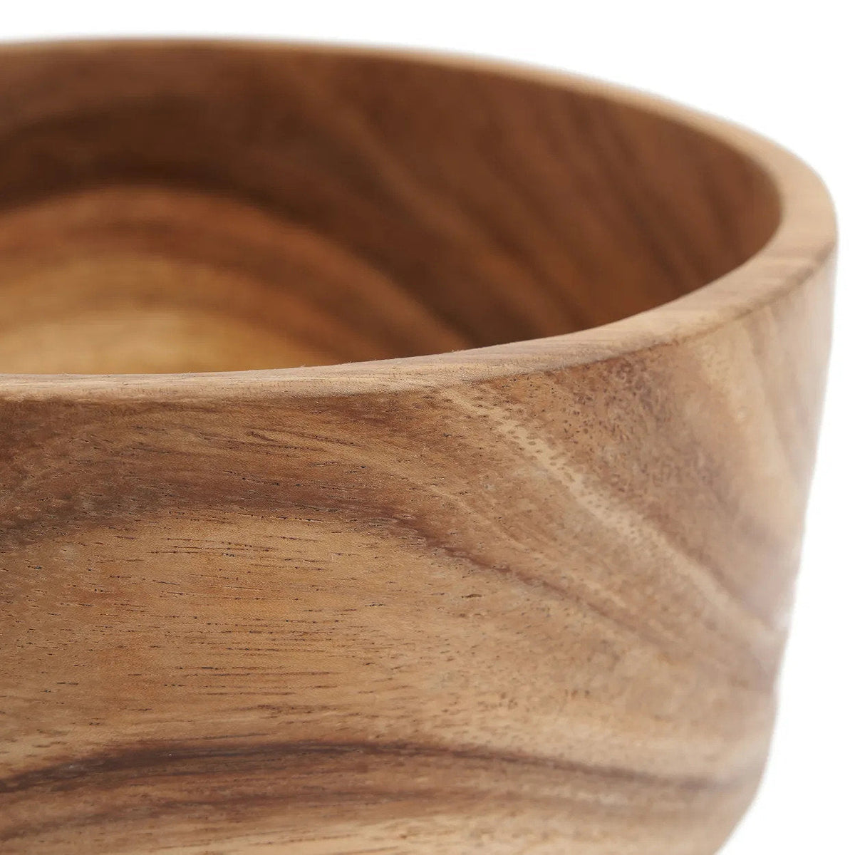 Bazar Bizar Suarhouten Schaal Salad Bowl Naturel Ø20 x H9 cm