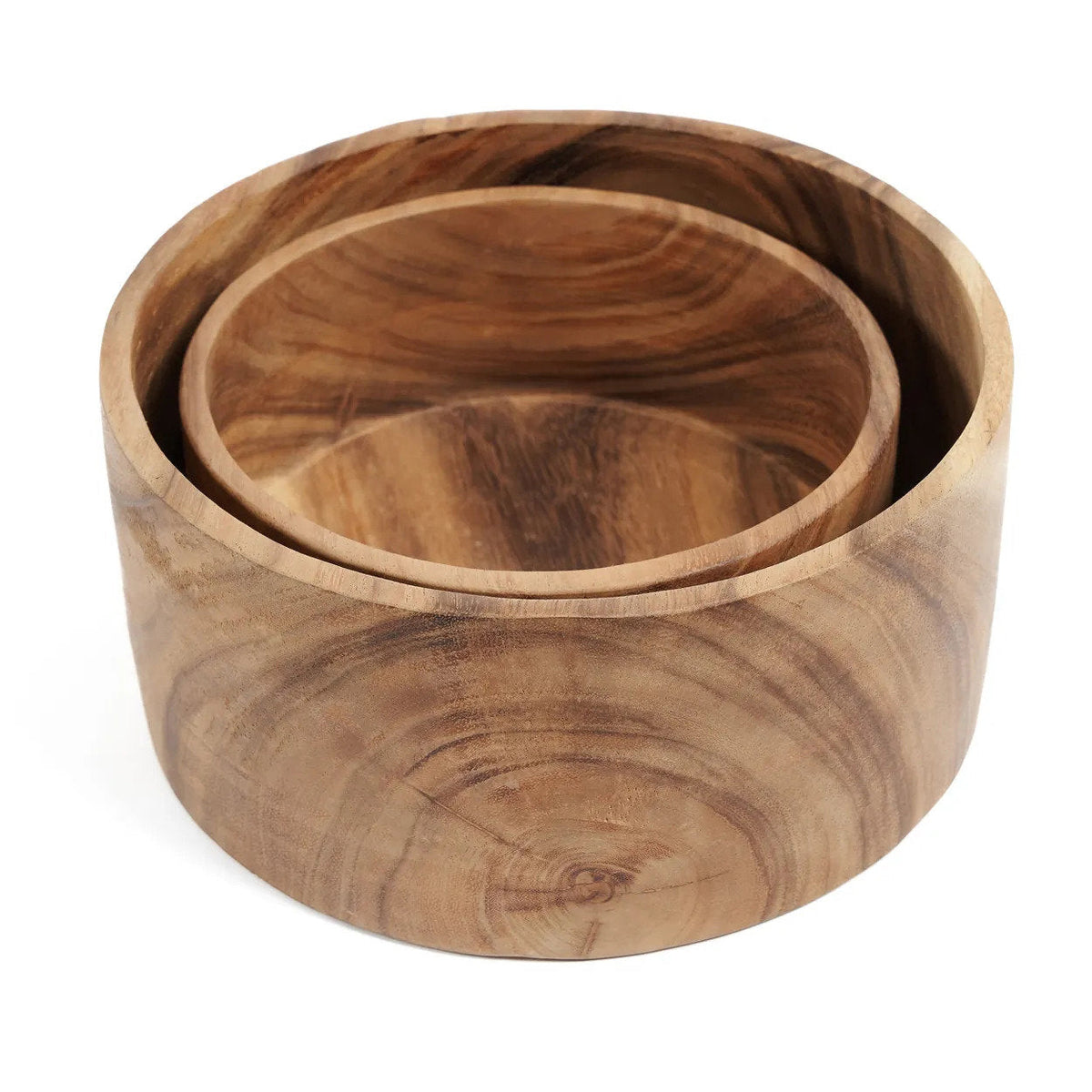 Bazar Bizar Suarhouten Schaal Salad Bowl Naturel Ø20 x H9 cm