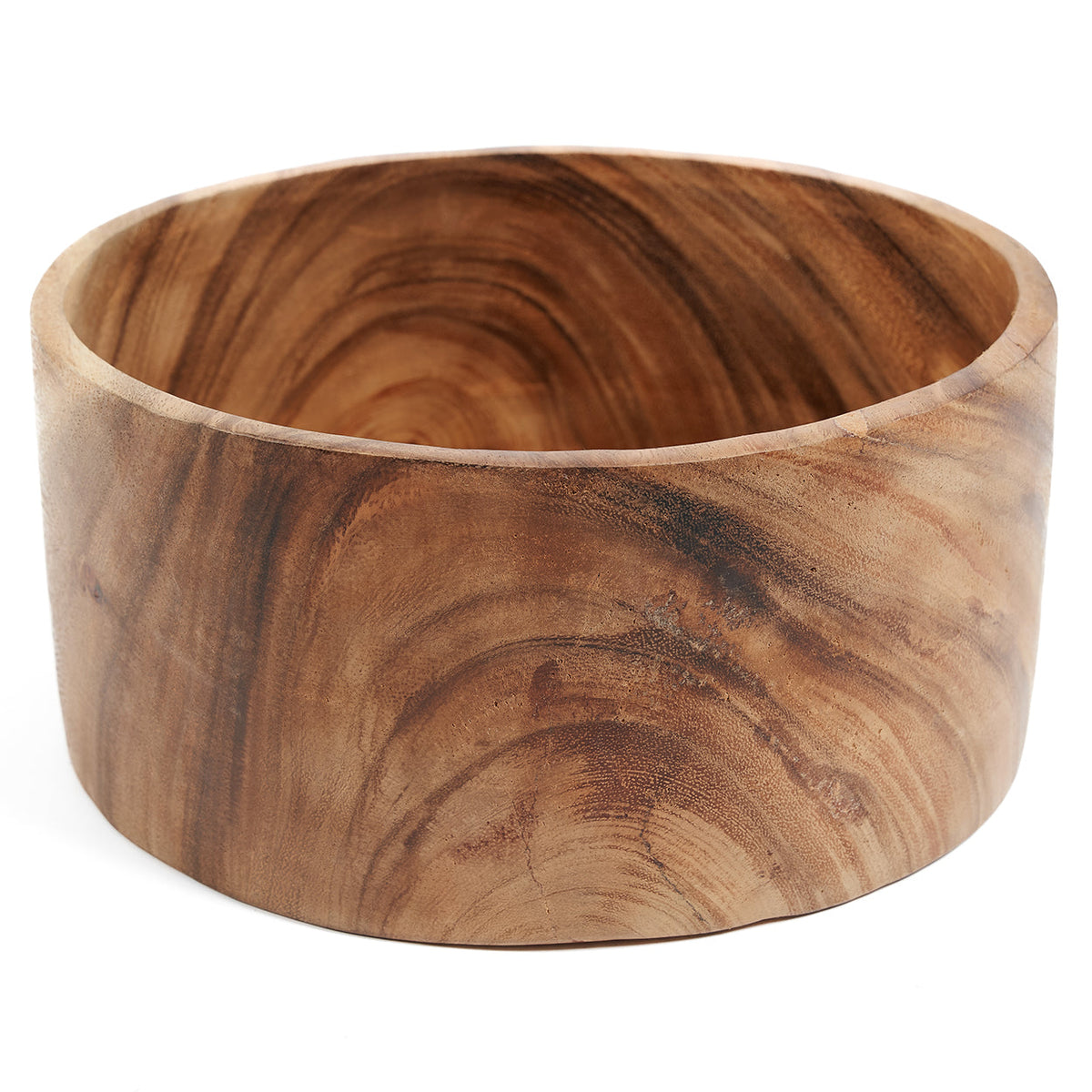 Bazar Bizar Suarhouten Schaal Salad Bowl Naturel Ø25 x H12 cm