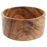 Bazar Bizar Plat de service En Bois de Suar Salad Bowl Naturel Ø25 x H12 cm