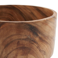 Bazar Bizar Plat de service En Bois de Suar Salad Bowl Naturel Ø25 x H12 cm