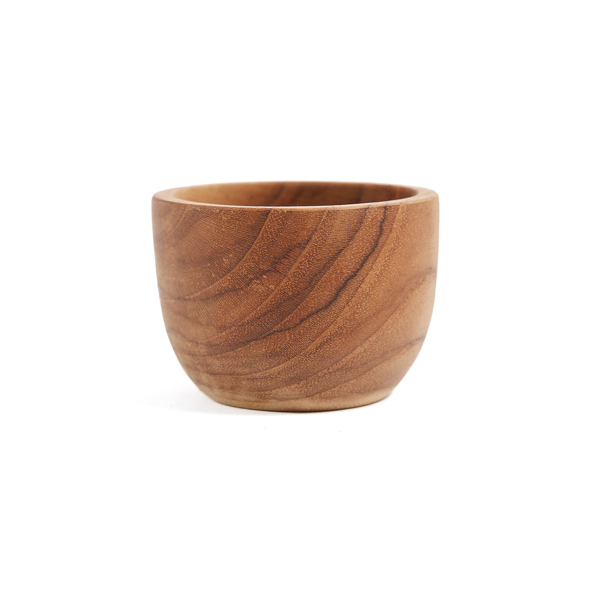 Bazar Bizar Teakhouten Eierdop Teak Root Naturel Ø5 x H5 cm
