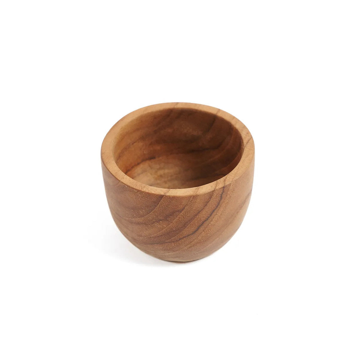 Bazar Bizar Teakhouten Eierdop Teak Root Naturel Ø5 x H5 cm