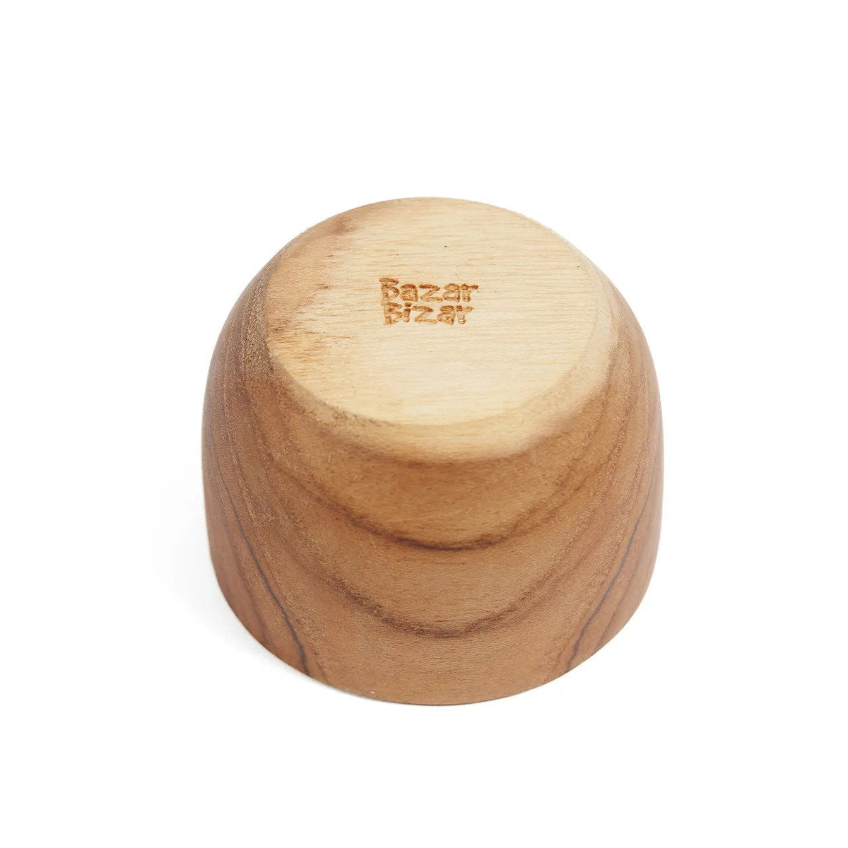 Bazar Bizar Teakhouten Eierdop Teak Root Naturel Ø5 x H5 cm