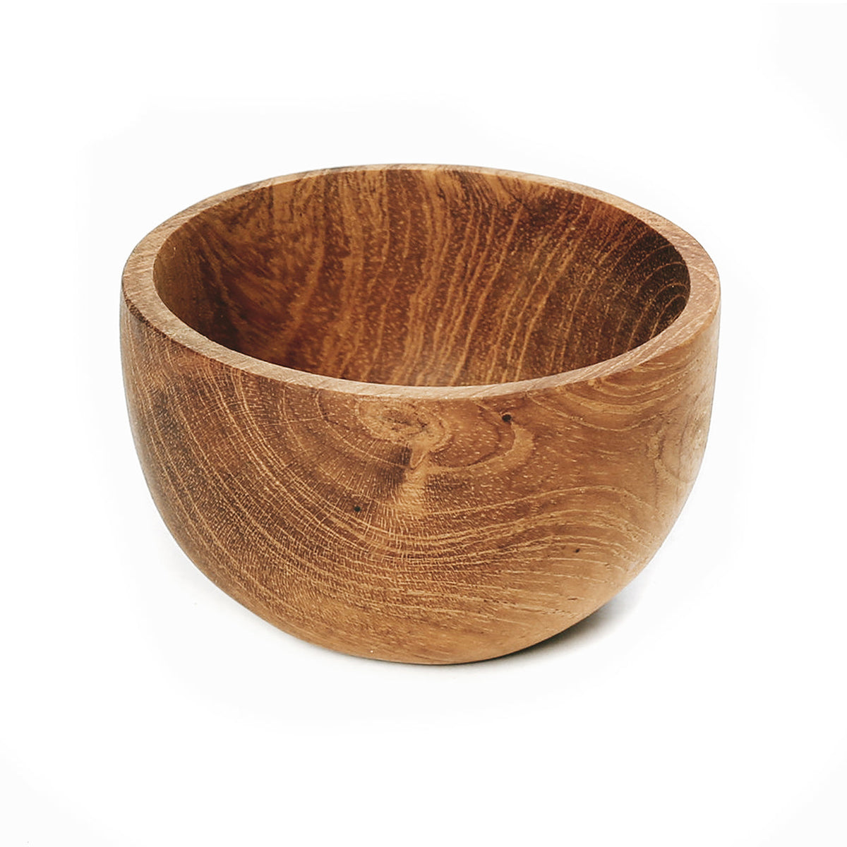 Bazar Bizar Teakhouten Schaal Teak Root Salt Cup Naturel Ø6 x H4 cm