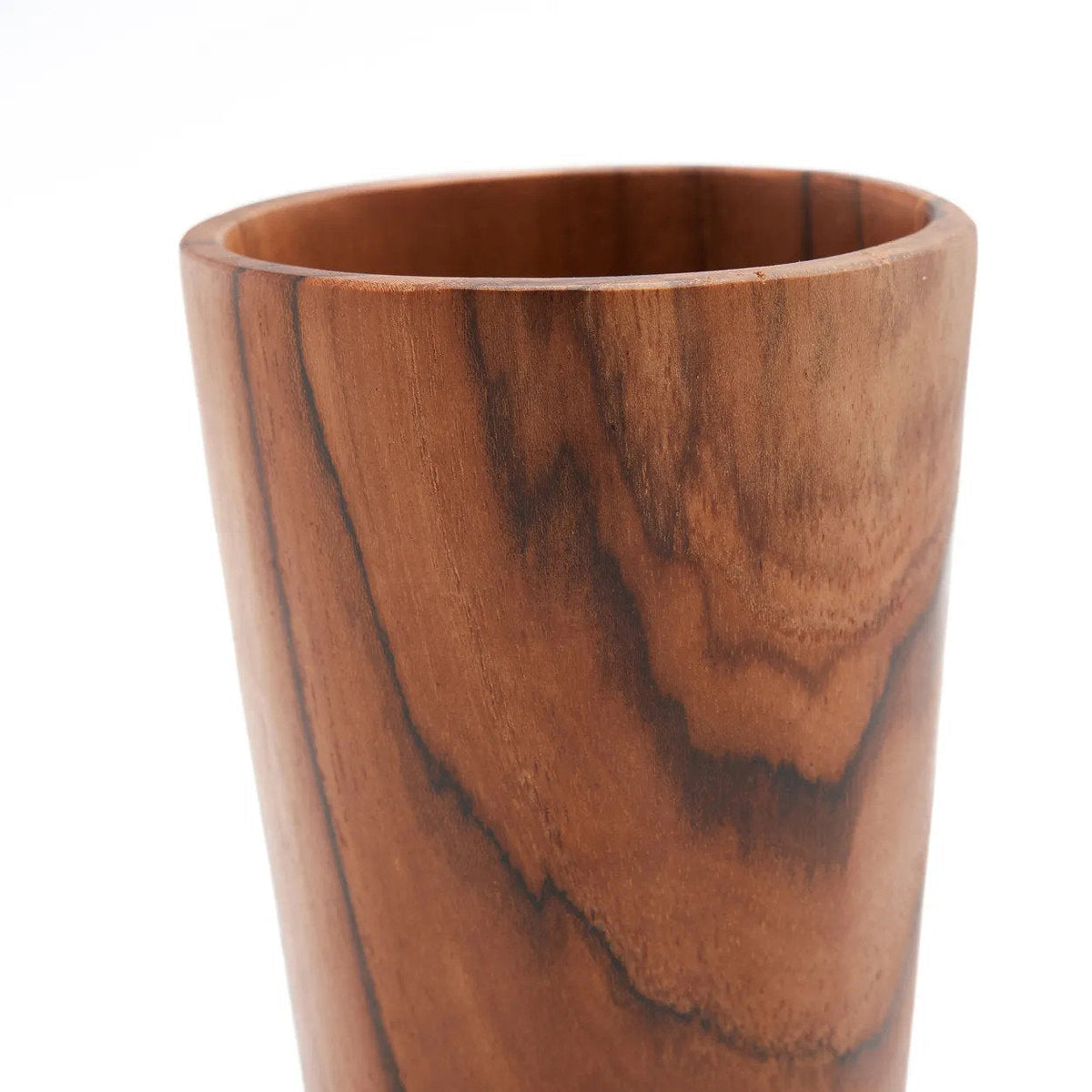 Bazar Bizar Teakhouten Mok Teak Root Naturel Ø10,5 x H16 cm