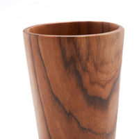 Bazar Bizar Tasse En Bois de Teck Teak Root Naturel Ø10,5 x H16 cm