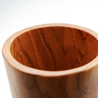 Bazar Bizar Tasse En Bois de Teck Teak Root Naturel Ø8 x H12 cm