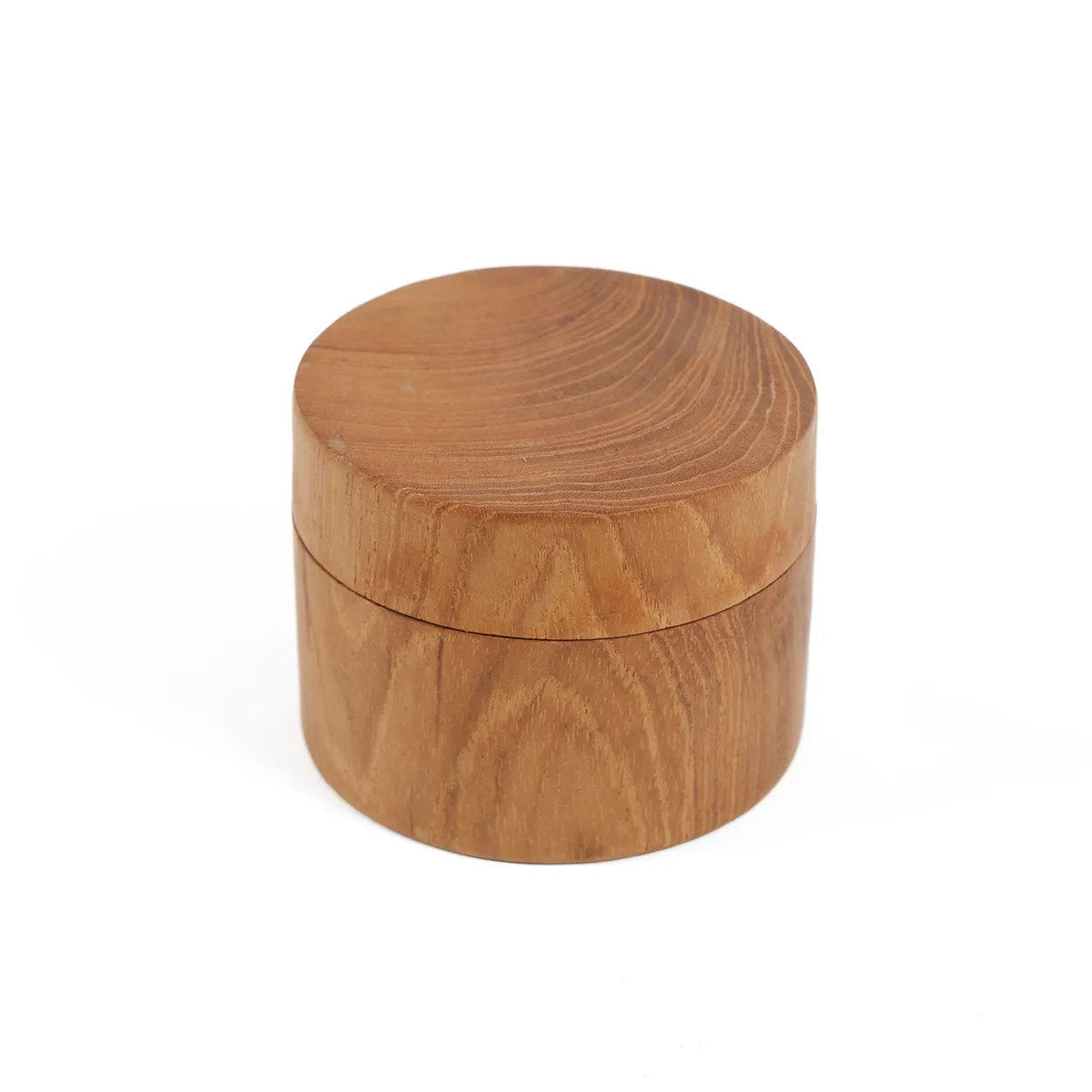 Bazar Bizar Teakhouten Voorraadpot Teak Root Naturel Ø8 x H6 cm