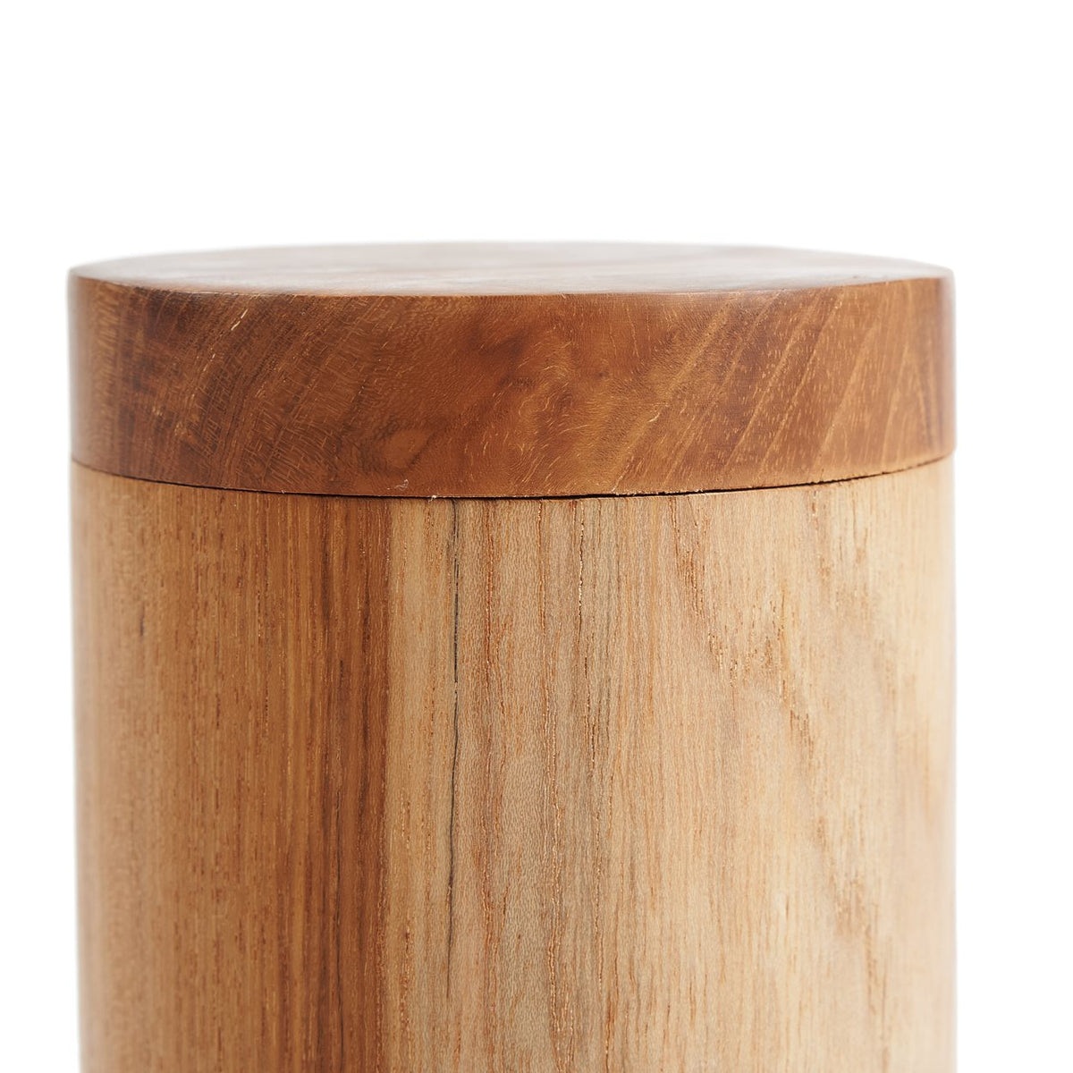 Bazar Bizar Teakhouten Voorraadpot Teak Root Naturel Ø10 x H19 cm