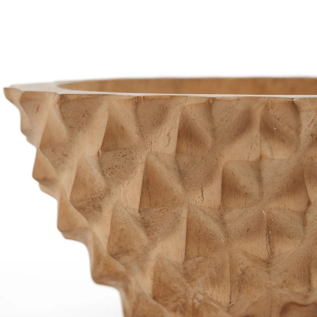 Bazar Bizar Teakhouten Schaal Teak Root Durian Bowl Naturel Ø20 x H10 cm