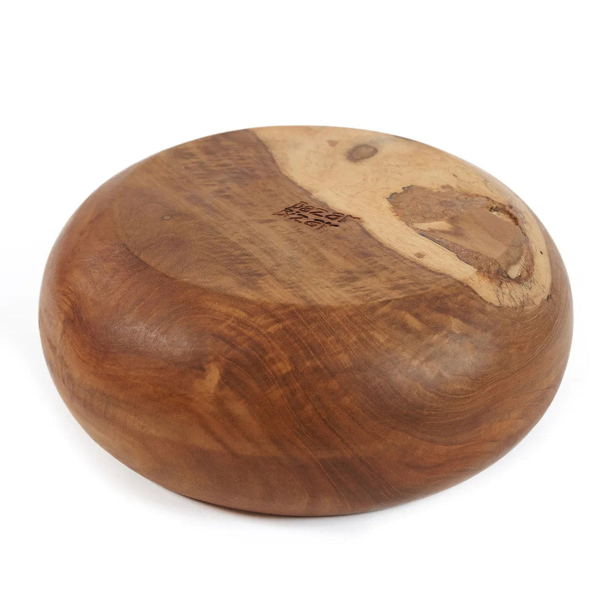 Bazar Bizar Teakhouten Schaal Teak Root Fruit Bowl Naturel Ø20 x H8 cm