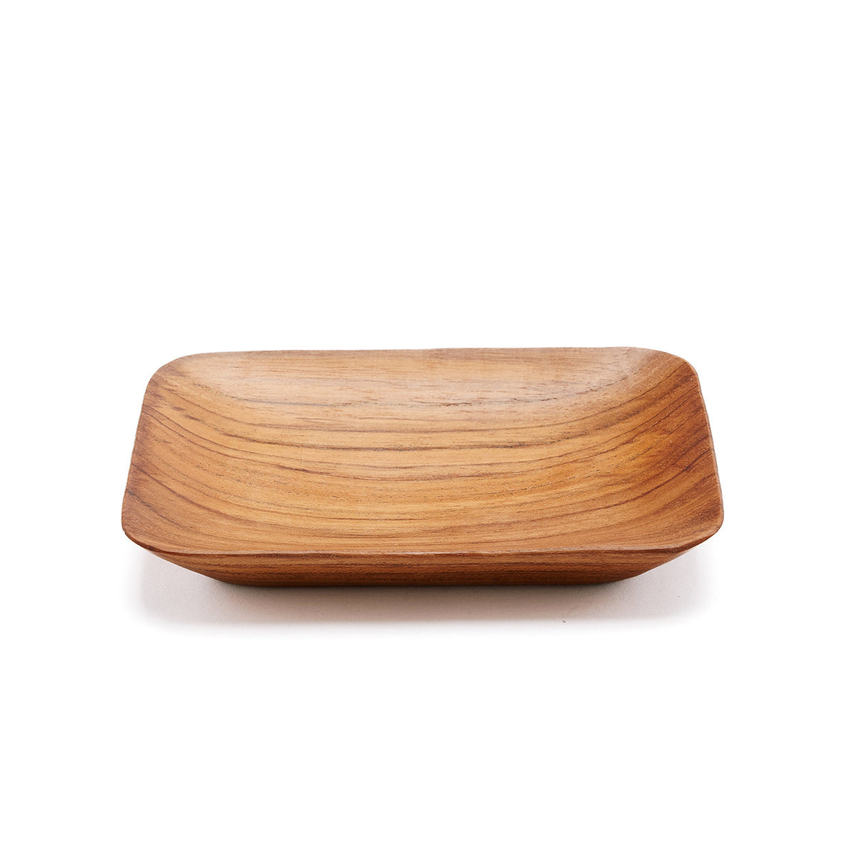 Bazar Bizar Teakhouten Schaal Teak Root Side Dish Naturel 13 x 9 cm