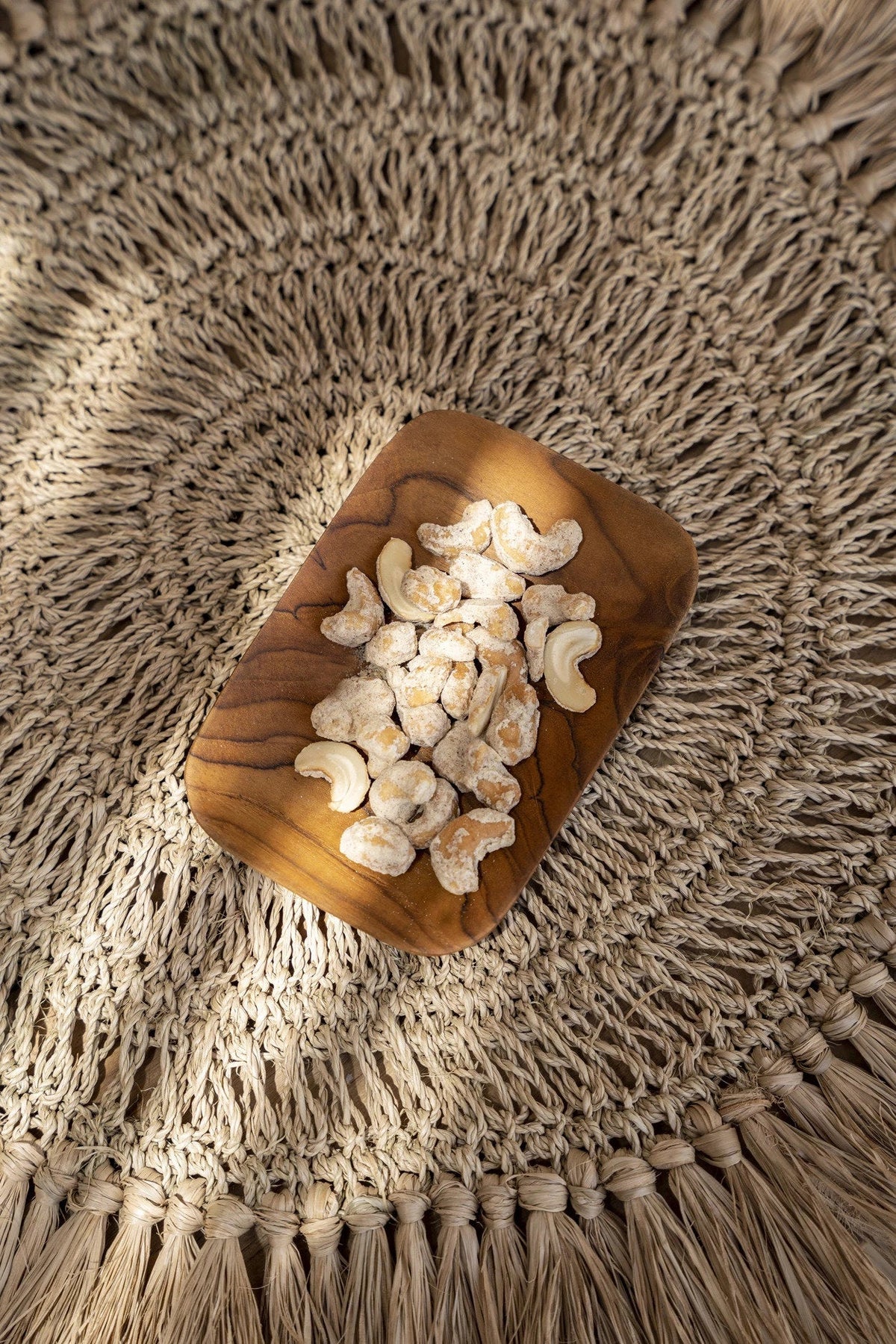 Bazar Bizar Teakhouten Schaal Teak Root Side Dish Naturel 13 x 9 cm