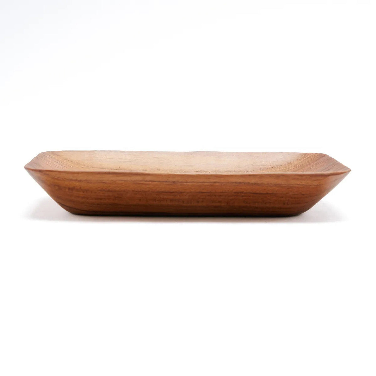 Bazar Bizar Teakhouten Schaal Teak Root Side Dish Naturel 13 x 9 cm