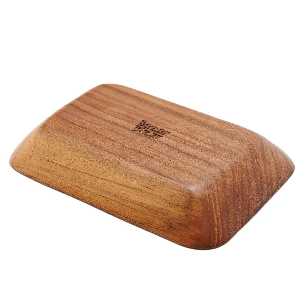 Bazar Bizar Teakhouten Schaal Teak Root Side Dish Naturel 13 x 9 cm