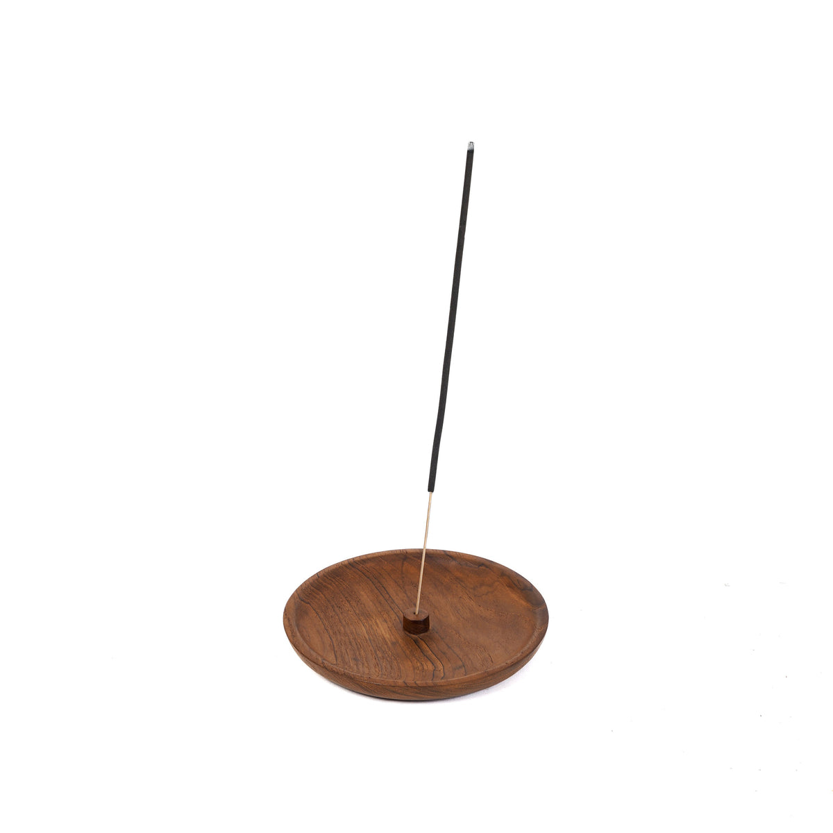 Bazar Bizar Teakhouten Wierookhouder Naturel Ø15 cm
