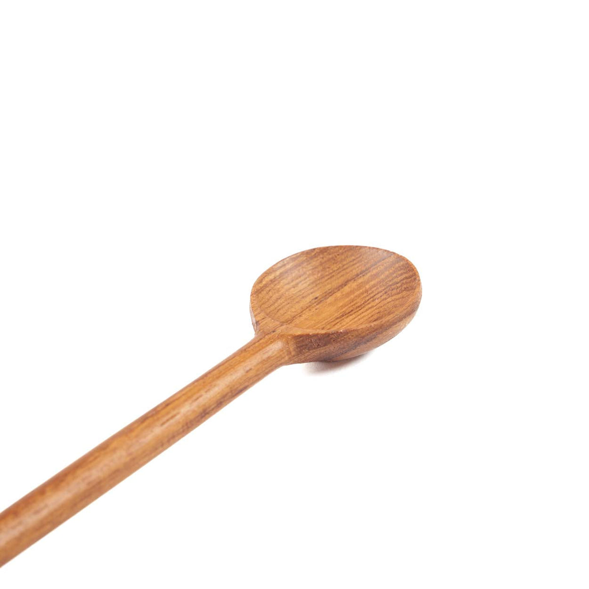 Bazar Bizar Teakhouten Doseerlepel Teak Root Flat Naturel L19 cm