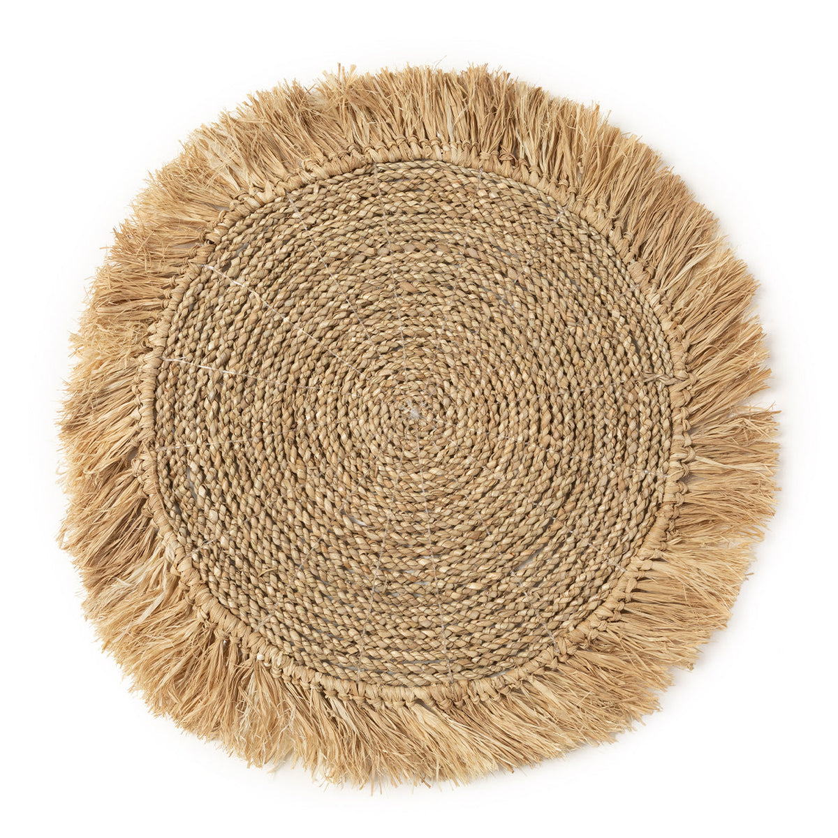Bazar Bizar Zeegras Placemat Naturel Ø45 cm