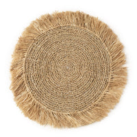 Bazar Bizar Zeegras Placemat Naturel Ø45 cm